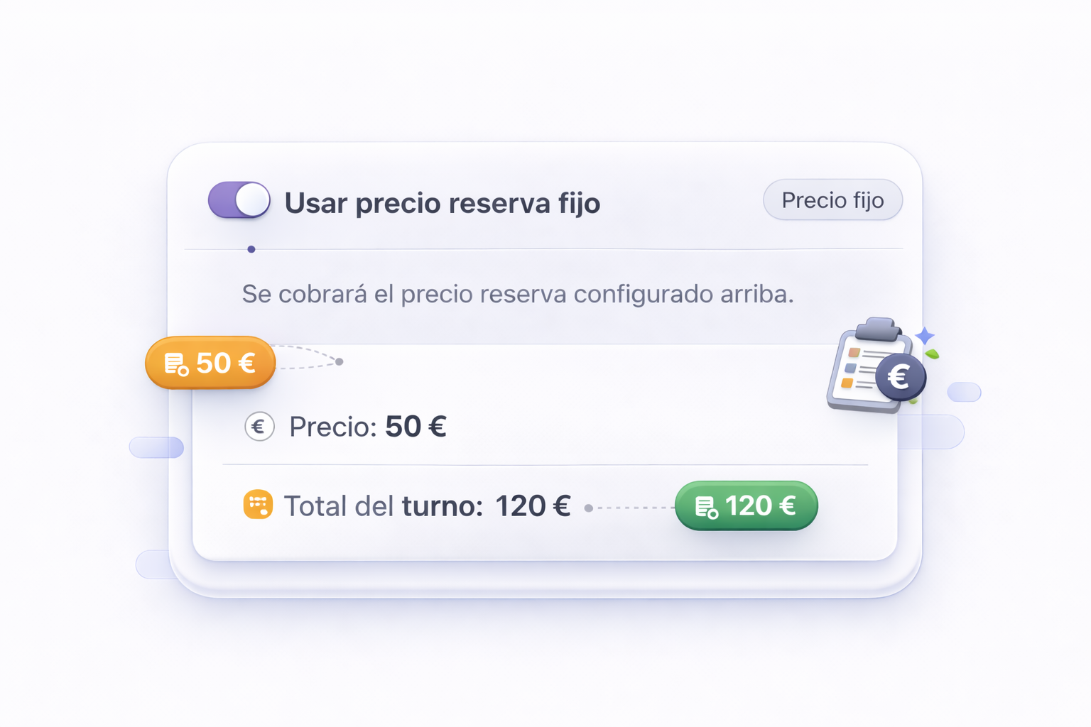 Señal con pago
